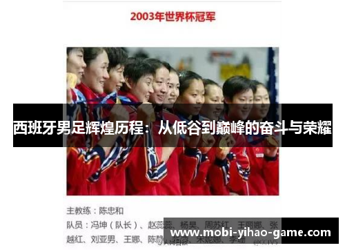 西班牙男足辉煌历程:从低谷到巅峰的奋斗与荣耀 西班牙男足辉煌历程:从低谷到巅峰的奋斗与荣耀